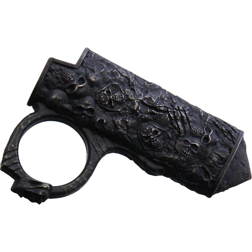 Bastinelli Creations Skull Bronze Lighter Case for Maxi Bic Bastinelli - Bastinelli Creations (image 2)