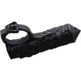 Bastinelli Creations Skull Bronze Lighter Case for Maxi Bic Bastinelli - Bastinelli Creations (image 3)