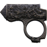 Bastinelli Creations Skull Bronze Lighter Case for Mini Bic Bastinelli - Bastinelli Creations (image 2)