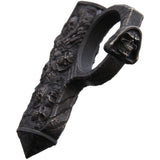 Bastinelli Creations Skull Bronze Lighter Case for Mini Bic Bastinelli - Bastinelli Creations (image 3)