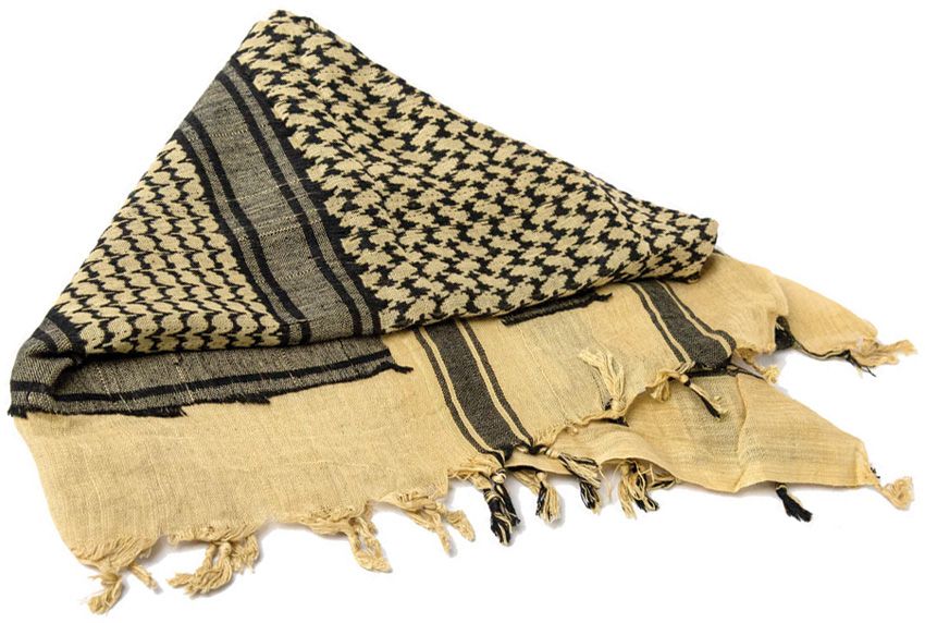 Tactical Shemagh Desert Scarf - Blackhawk Coyote Brown Coyote Brown - Blackhawk