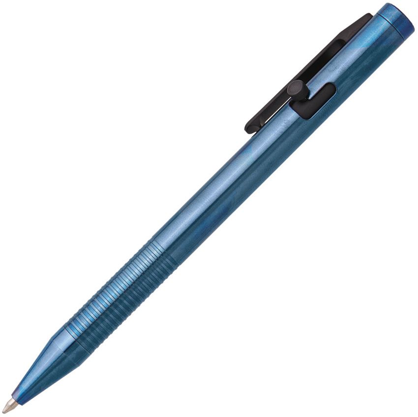 Titanium EDC Pen Titanium - Blackhawk Blue Blue - Blackhawk
