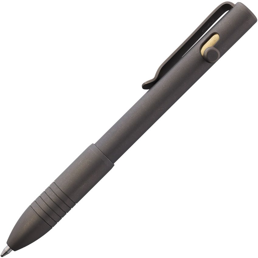 Titanium EDC Pen Stonewash Finish - Big Idea Design Stonewash Stonewash - Big Idea Design