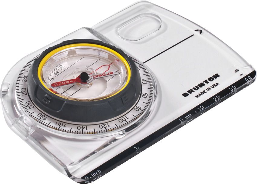 Portable Retractable Fish Ruler - Brunton Clear Clear - Brunton