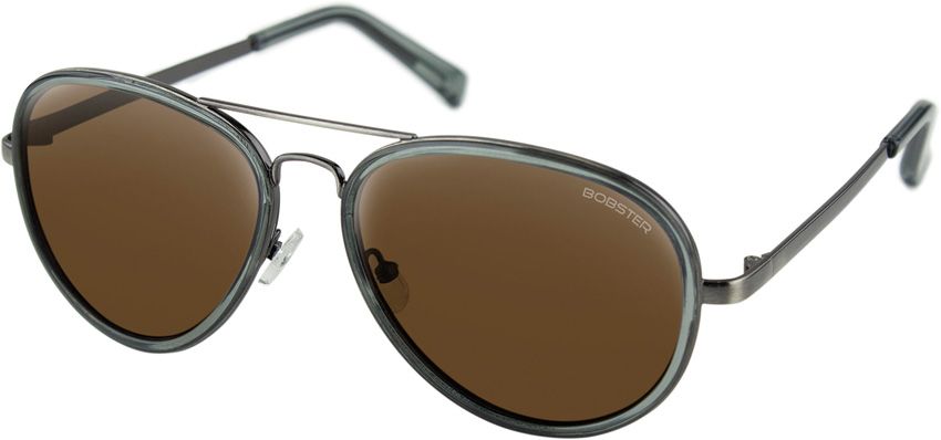 Outdoor Apparel Accessory - Bobster Gloss Clear Slate/Gunmetal Gloss Clear Slate/Gunmetal - Bobster