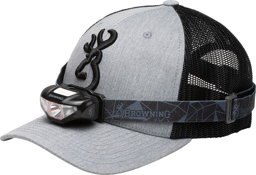 LED Torch 100 Lumens - Browning Gray and Black Gray and Black - Browning