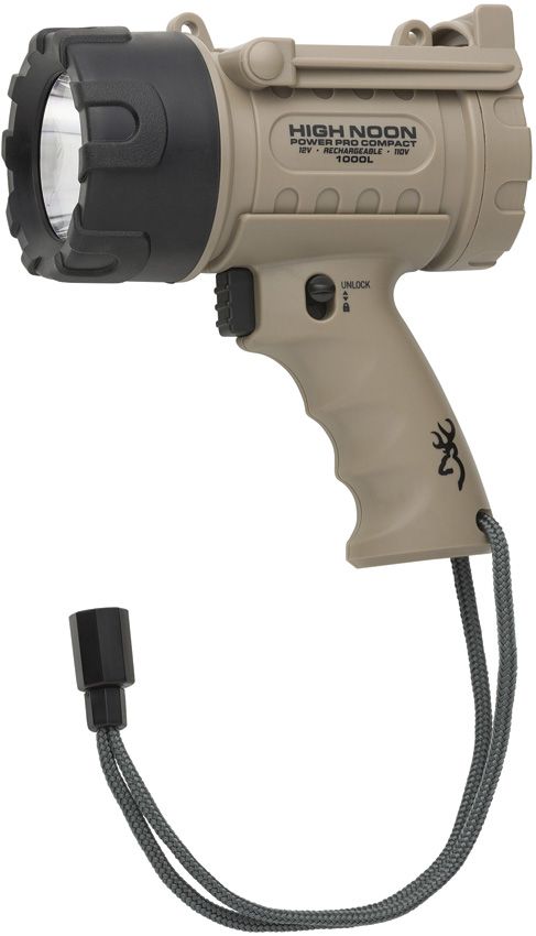 Rechargeable LED Torch - Browning Coyote Brown Coyote Brown - Browning