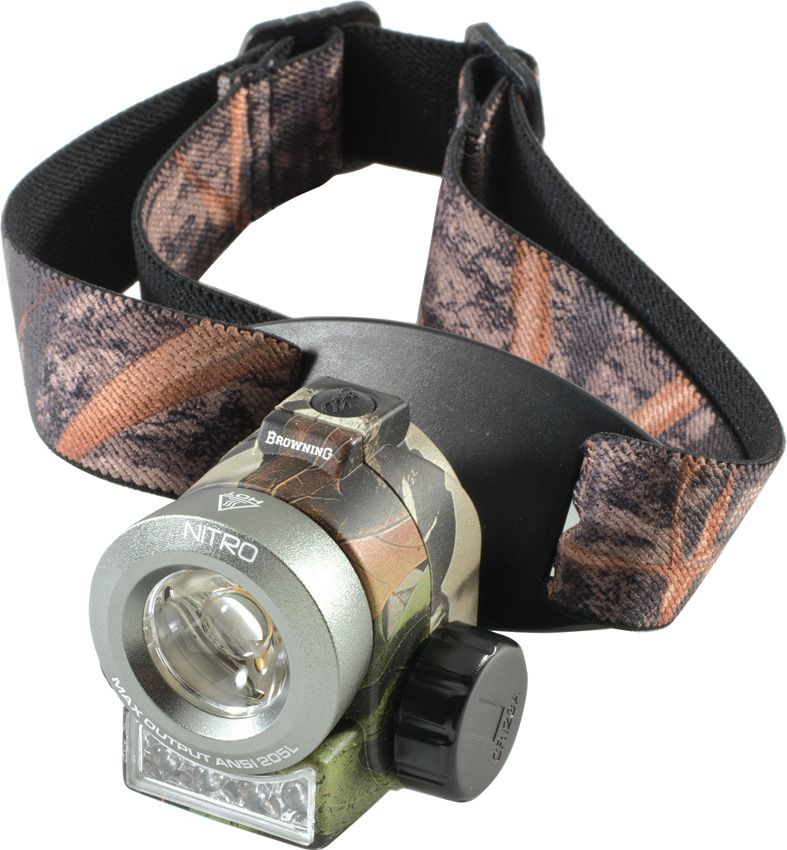 LED Torch 255 Lumens - Browning Camo Camo - Browning
