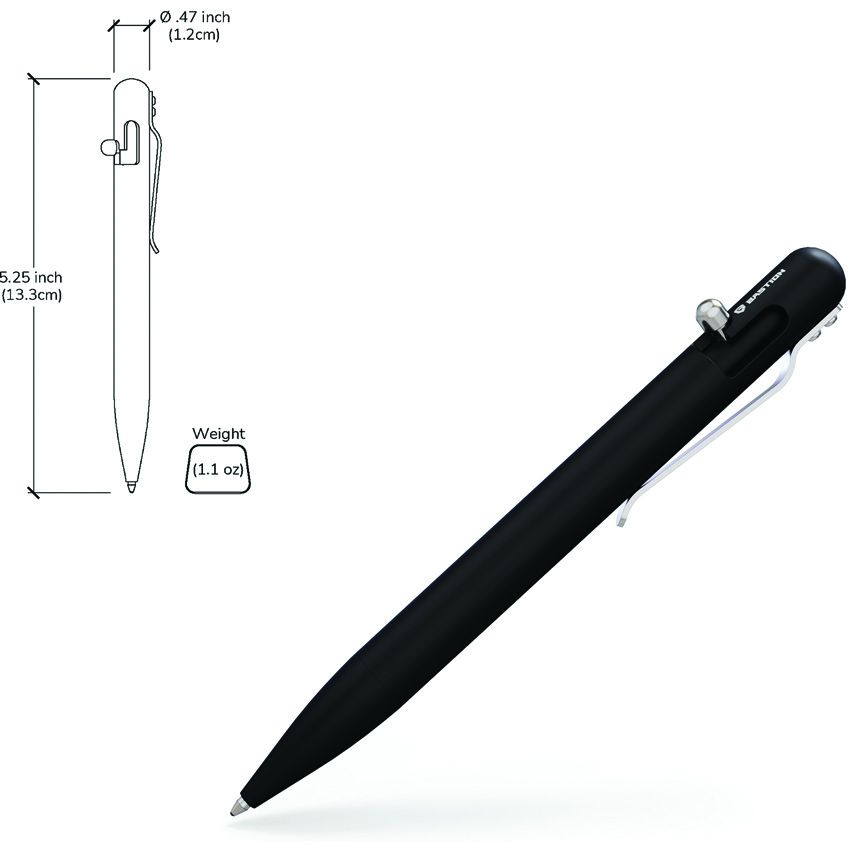Bastion Pen Aluminum Black - Bastion (image 3)