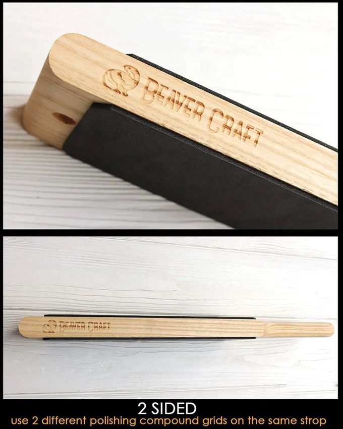 BEAVERCRAFT Knife Sharpener Outdoor Ashwood - BEAVERCRAFT (image 3)