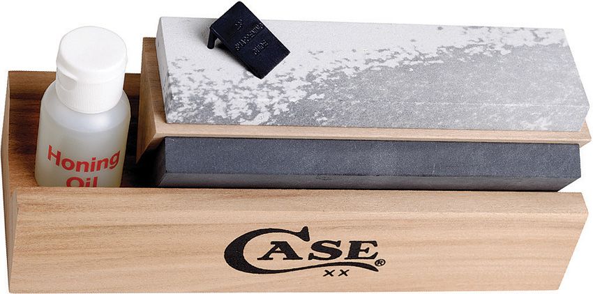 Arkansas Whetstone Knife Sharpener - Case Cutlery Black Black - Case Cutlery