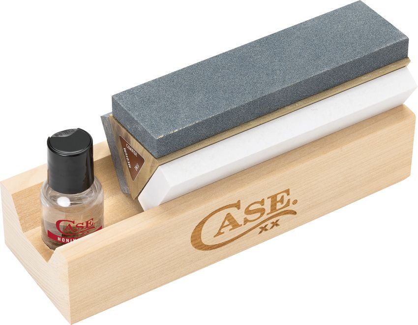 Arkansas Whetstone Knife Sharpener - Case Cutlery Natural Wood Natural Wood - Case Cutlery