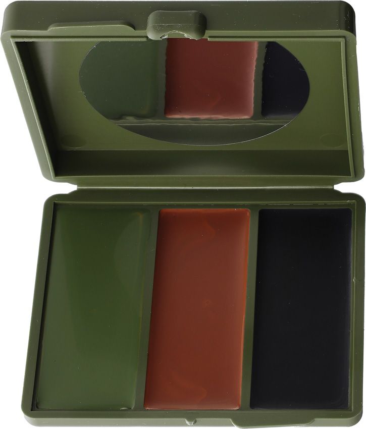 Outdoor Survival Gear - Camouflage Face Paint Green, Black, Brown Green, Black, Brown - Camouflage Face Paint
