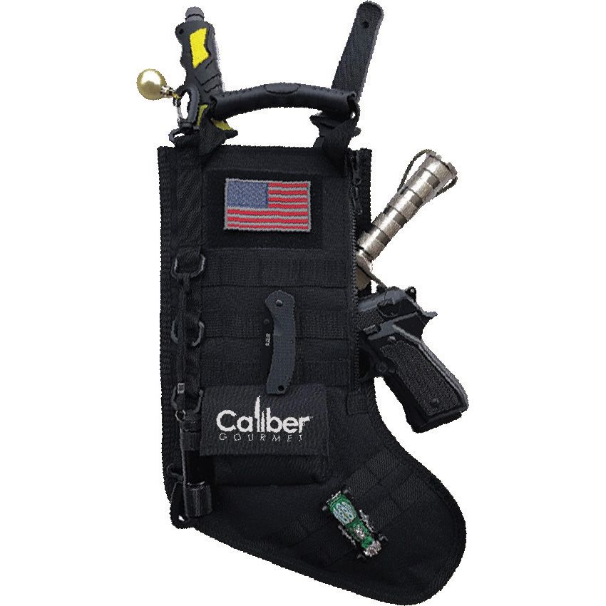 Caliber Gourmet Tactical MOLLE Stocking Bag Black - Caliber Gourmet (image 2)