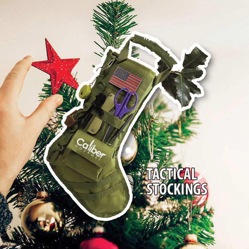 Caliber Gourmet Tactical MOLLE Stocking Bag OD Green - Caliber Gourmet (image 4)