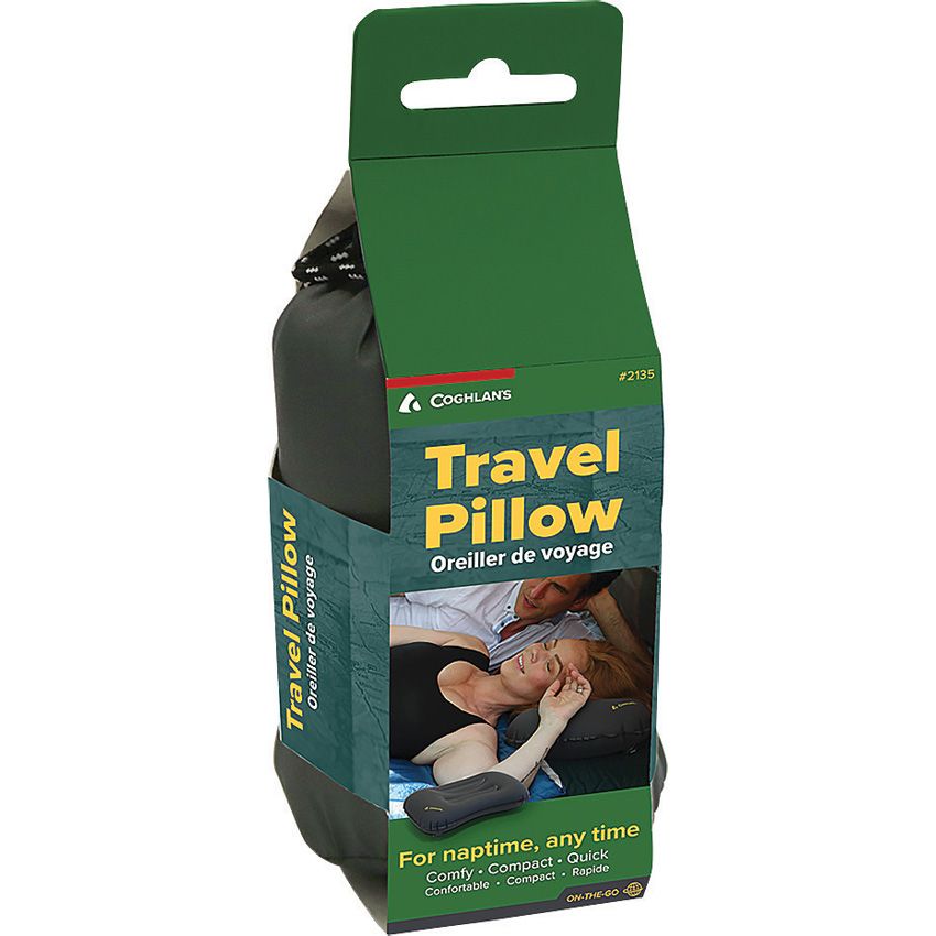 Coghlan's Travel Pillow Black - Coghlan's (image 2)