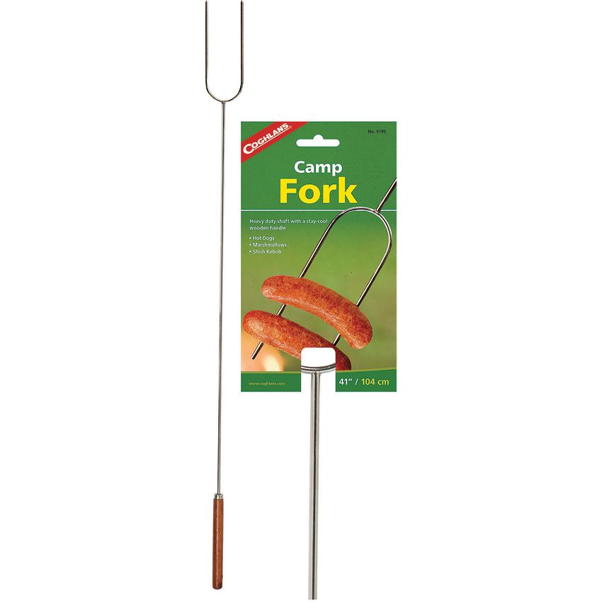 Coghlan's Camp Fork Chrome/Wood - Coghlan's (image 2)