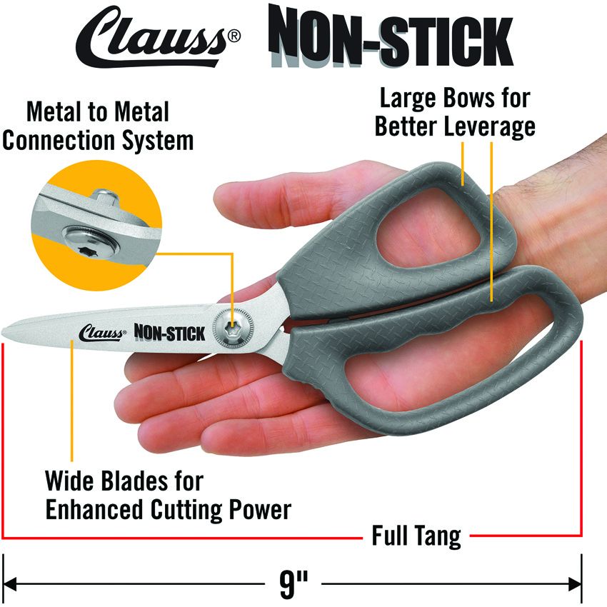 Clauss Shear 9in Gray - Clauss (image 3)
