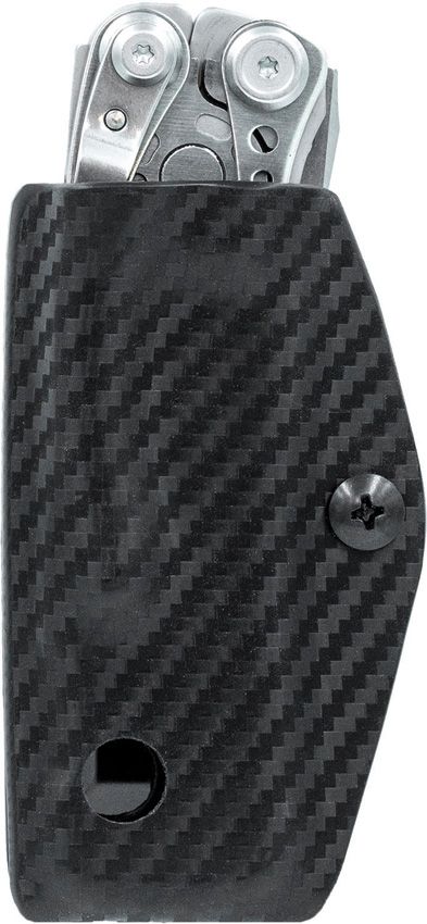 Custom Kydex Knife Sheath - Clip & Carry Carbon fiber pattern Carbon fiber pattern - Clip & Carry