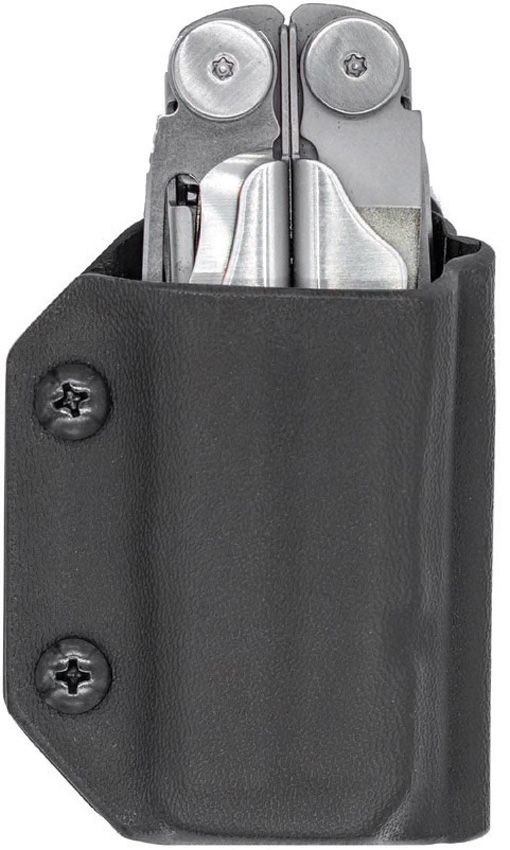 Custom Kydex Knife Sheath - Clip & Carry Black Black - Clip & Carry