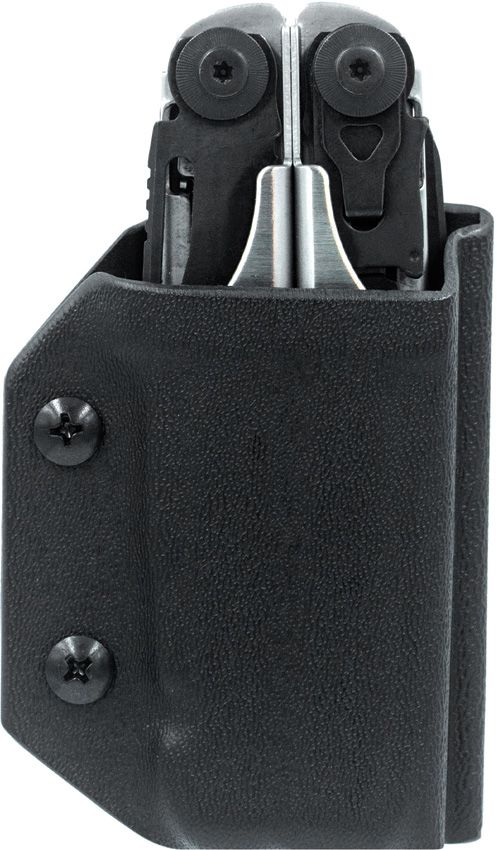 Custom Kydex Knife Sheath - Clip & Carry Black Black - Clip & Carry