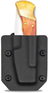Custom Kydex Knife Sheath - Clip & Carry Black Black - Clip & Carry