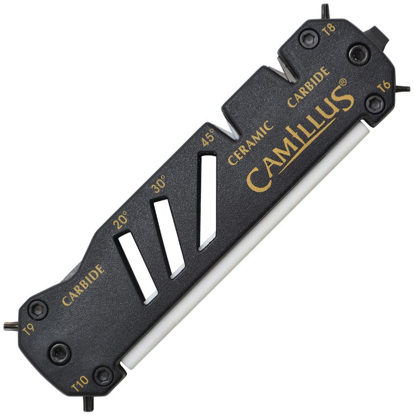 Wedge Multi-Sharpener Carbide & Ceramic - Camillus Black Black - Camillus