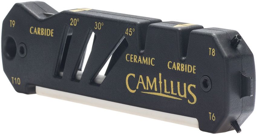Camillus Wedge Multi-Sharpener Carbide & Ceramic Black - Camillus (image 3)