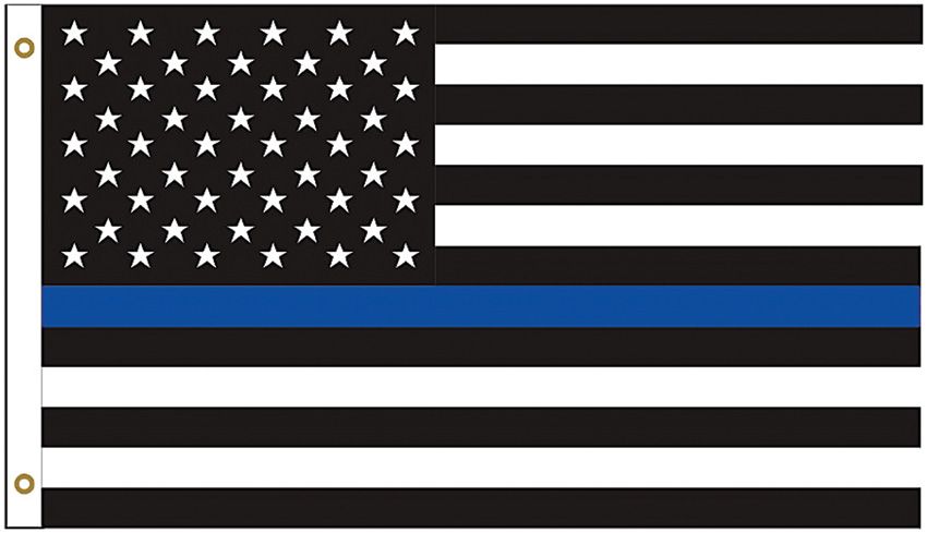 Flags Outdoor Accessory - Flags Black, White, and Blue Black, White, and Blue - Flags