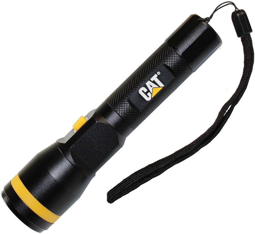 Rechargeable LED Torch 550 Lumens - Caterpillar Black Black - Caterpillar
