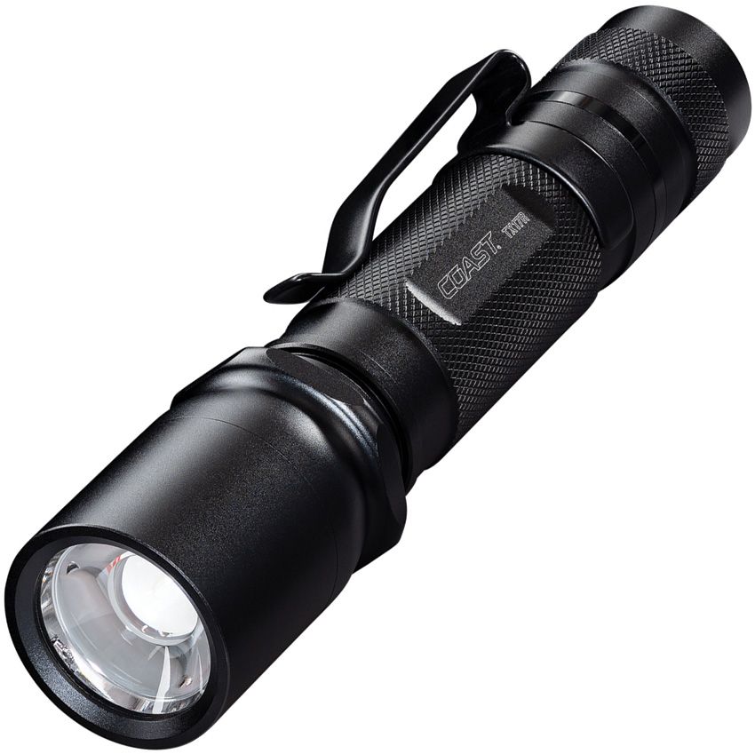 Rechargeable LED Torch 1250 Lumens - Coast Black Black - Coast