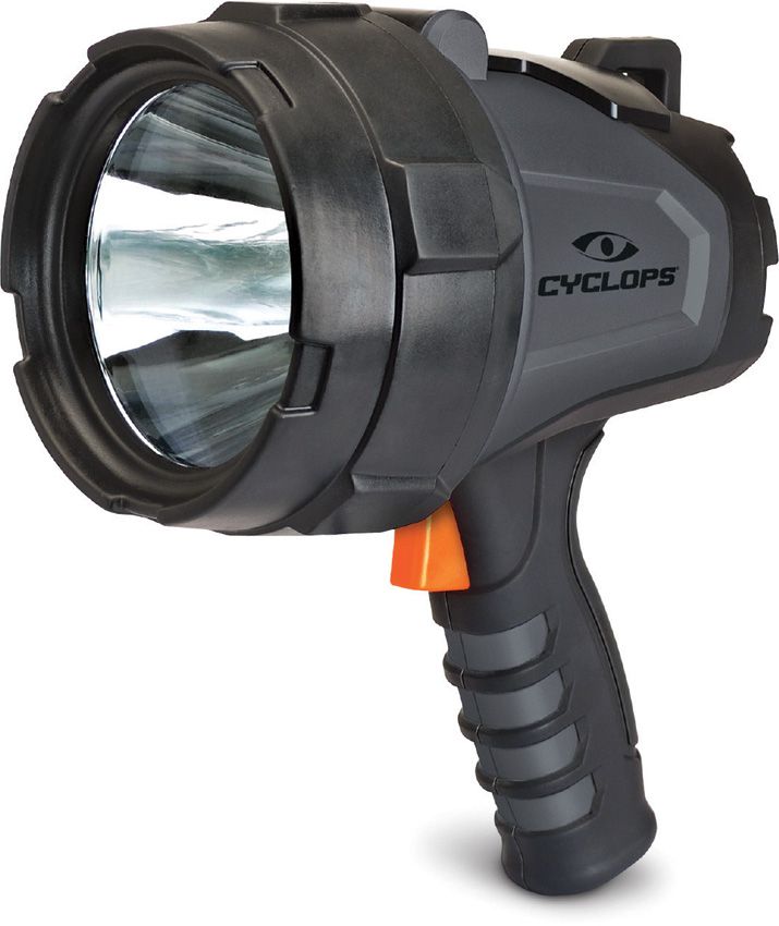 Rechargeable LED Torch - Cyclops Black Black - Cyclops