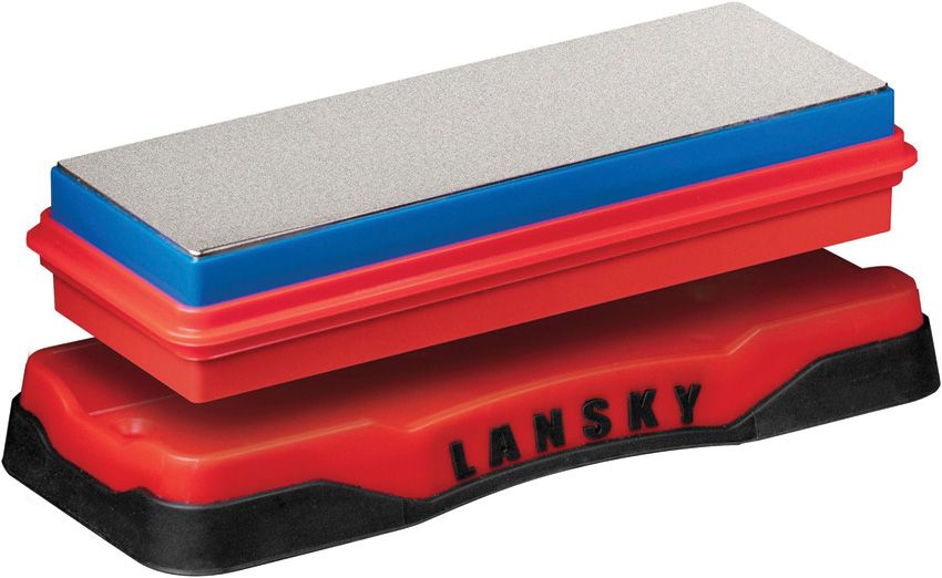 Broadhead Arrow Sharpener with Wrench - Lansky Red Red - Lansky