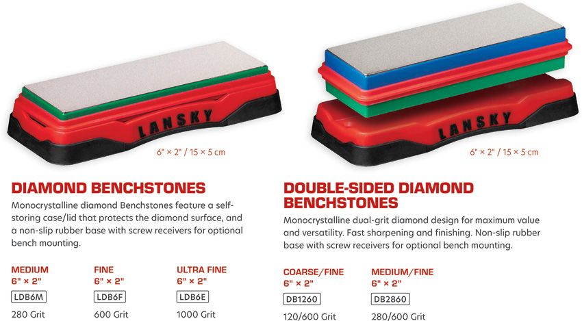 Lansky Benchstone M/F Red - Lansky (image 3)