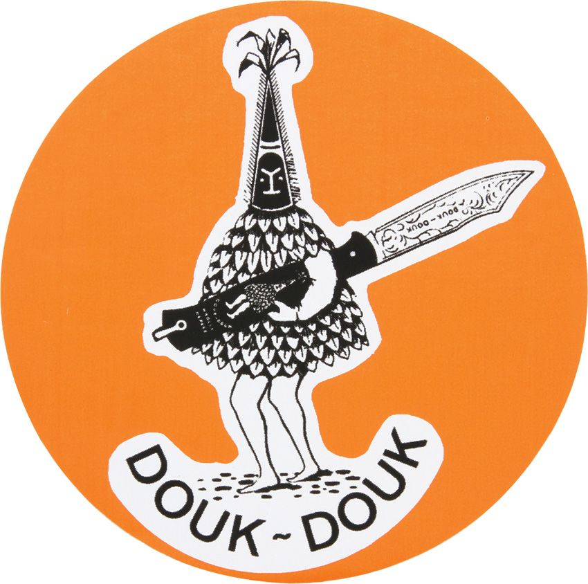 Tactical Morale Patch Velcro - Douk-Douk Orange, Black, White Orange, Black, White - Douk-Douk