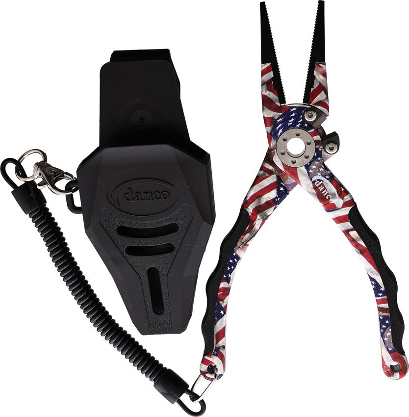 Multi-Function Outdoor Tool - Danco Merica matrix pattern, Black - Danco