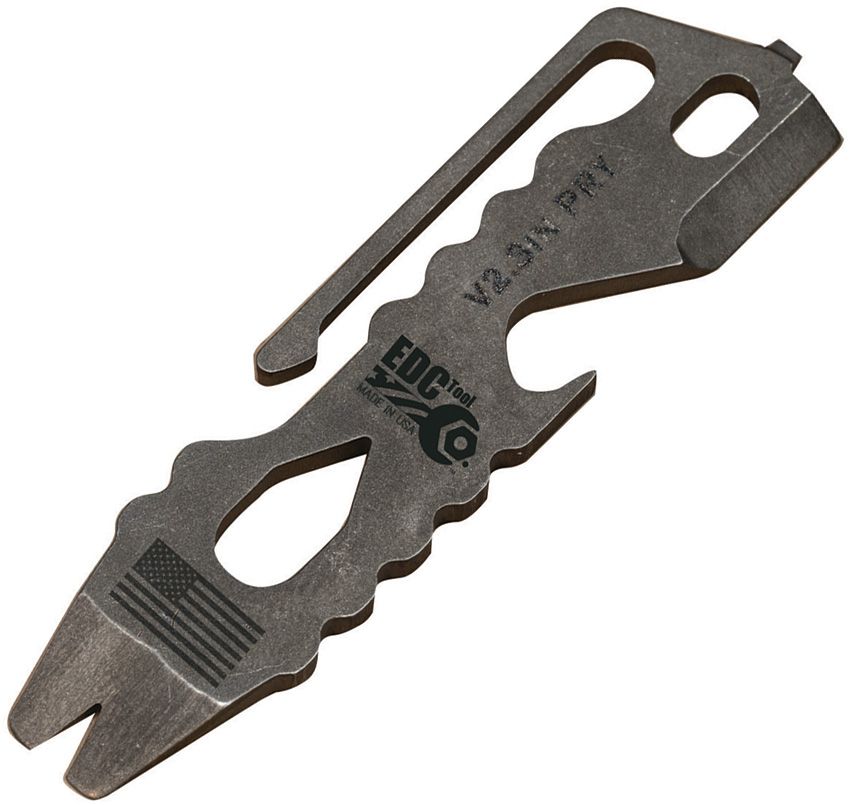 Multi-Function Outdoor Tool - EDC Tool Co. Tumbled Titanium - EDC Tool Co.