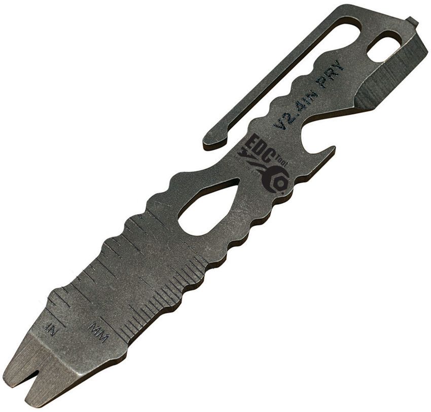 Multi-Function Outdoor Tool - EDC Tool Co. Tumbled Titanium - EDC Tool Co.