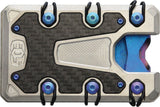 Titanium EDC Pen Satin Finish - EOS Satin/Blue Satin/Blue - EOS
