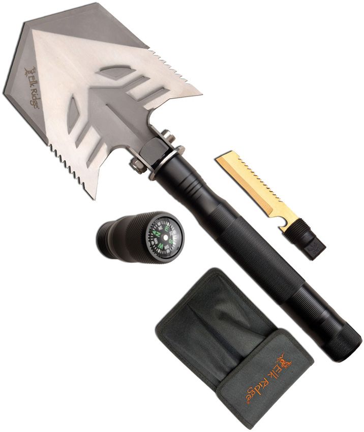 Outdoor Survival Gear - Elk Ridge Black Black - Elk Ridge