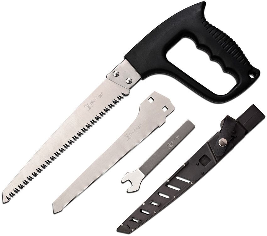 Outdoor Survival Gear - Elk Ridge Black Black - Elk Ridge