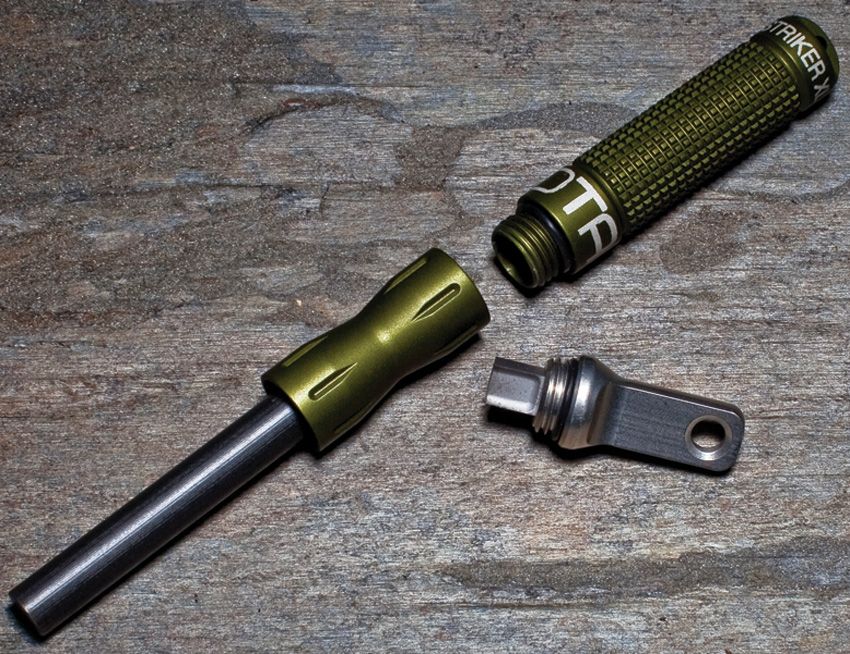 Exotac nanoSTRIKER Firestarter Olive Drab - Exotac (image 4)