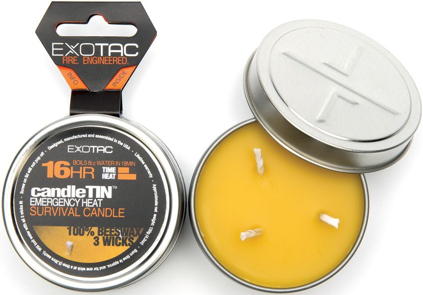 Outdoor Survival Gear - Exotac Silver/Tin Silver/Tin - Exotac