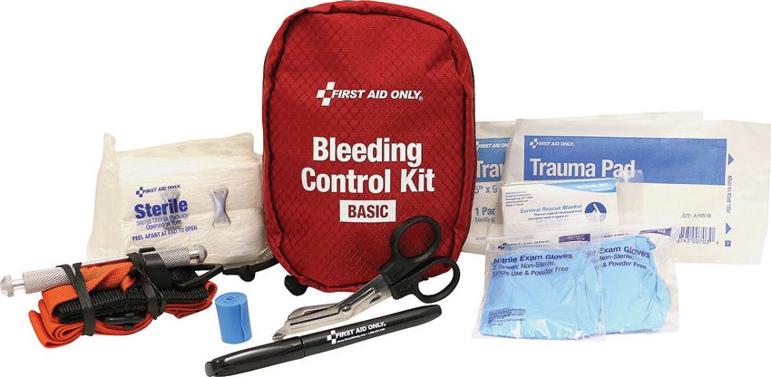 Outdoor Survival Gear - First Aid Only Red Red - First Aid Only