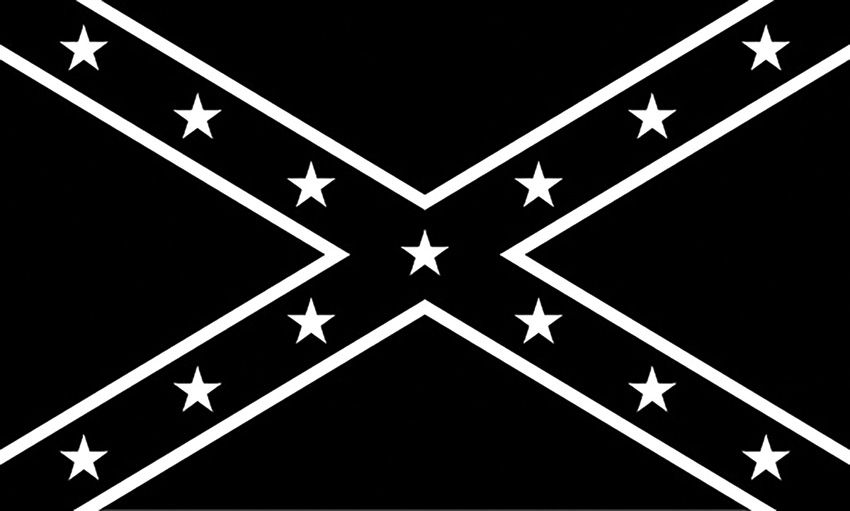 Flags Outdoor Accessory - Flags Black/White Black/White - Flags