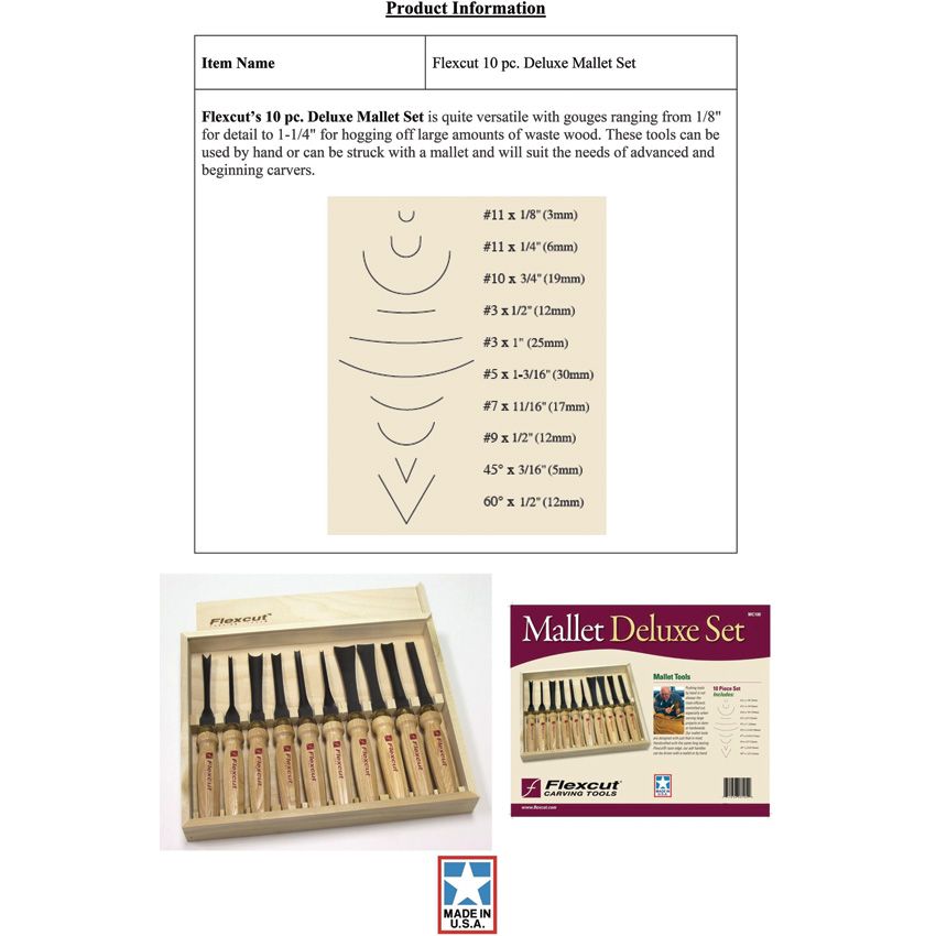 Flexcut Mallet Set Wood - Flexcut (image 3)