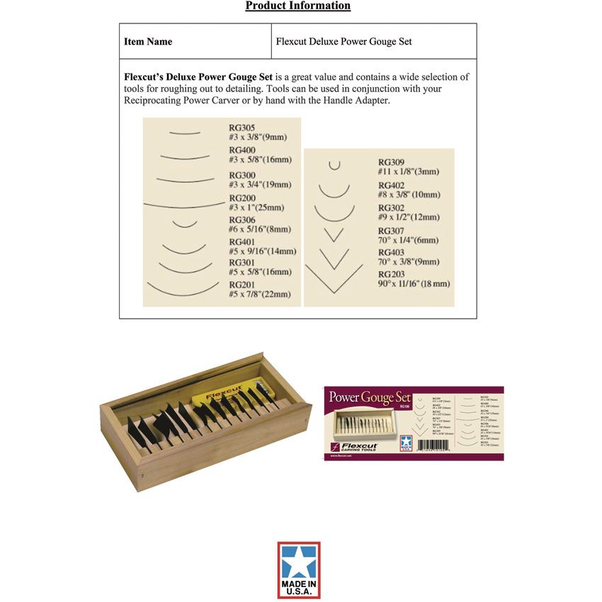 Flexcut Gouge Set - Flexcut (image 3)