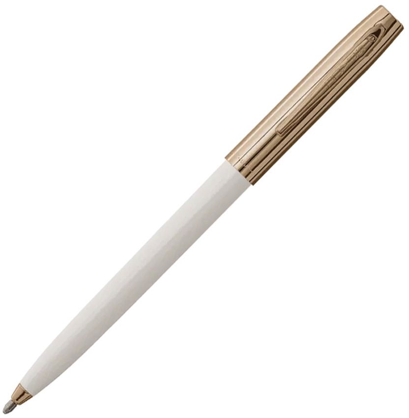 Outdoor Survival Gear - Fisher Space Pen White and Gold White and Gold - Fisher Space Pen