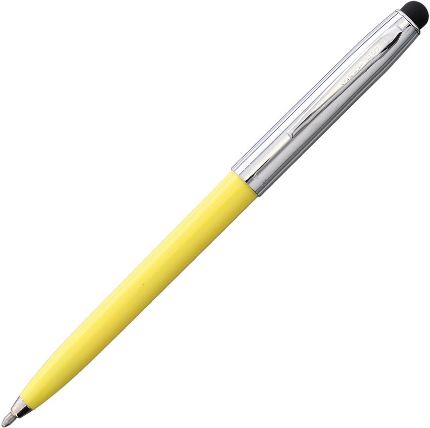 Outdoor Survival Gear - Fisher Space Pen Yellow and Chrome Yellow and Chrome - Fisher Space Pen