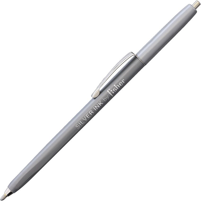 Portable Retractable Fish Ruler - Fisher Space Pen Silver Silver - Fisher Space Pen